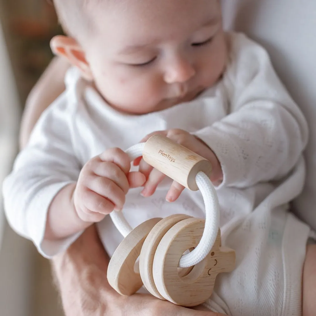 PlanToys Baby Key Rattle hochet clés naturel