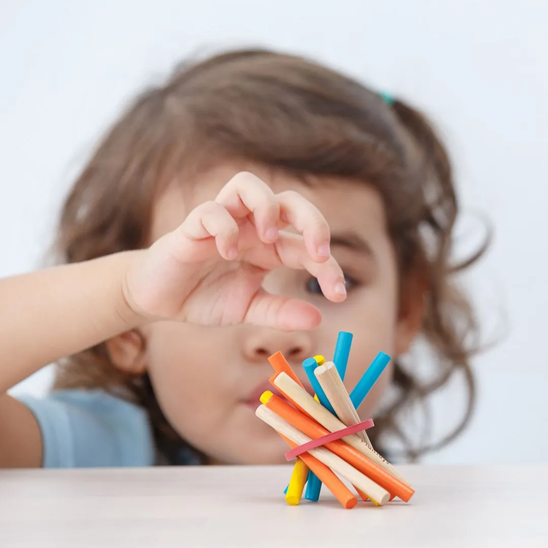 PlanToys PlanMini Pick-Up Sticks mikado bois