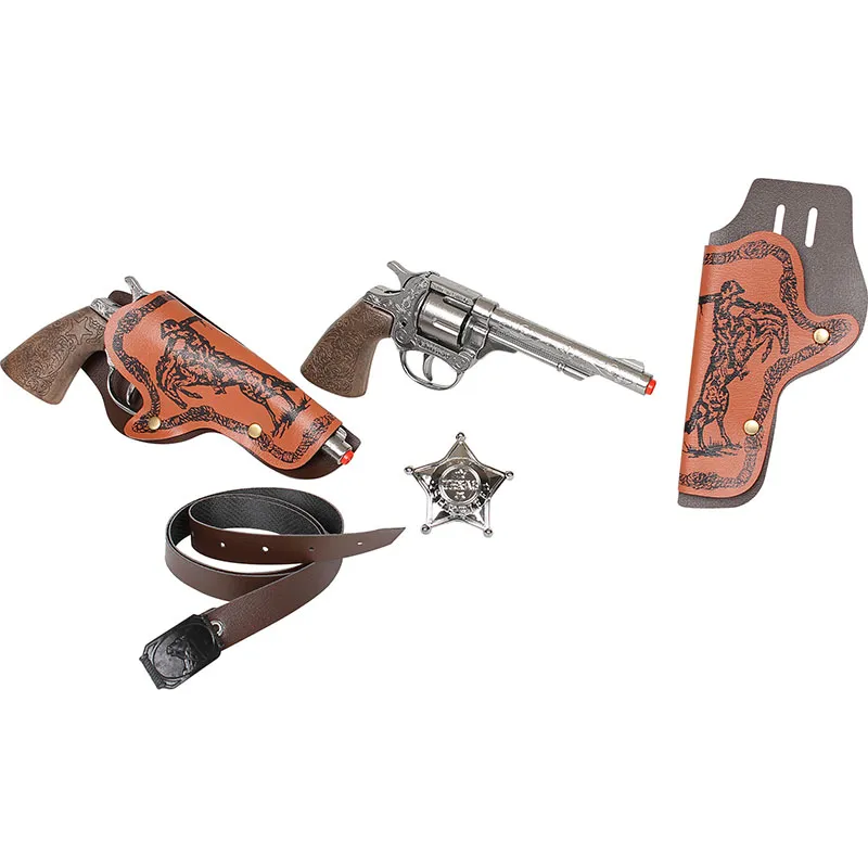 Gonher Wild West set revolver à amorces 8 coups métal