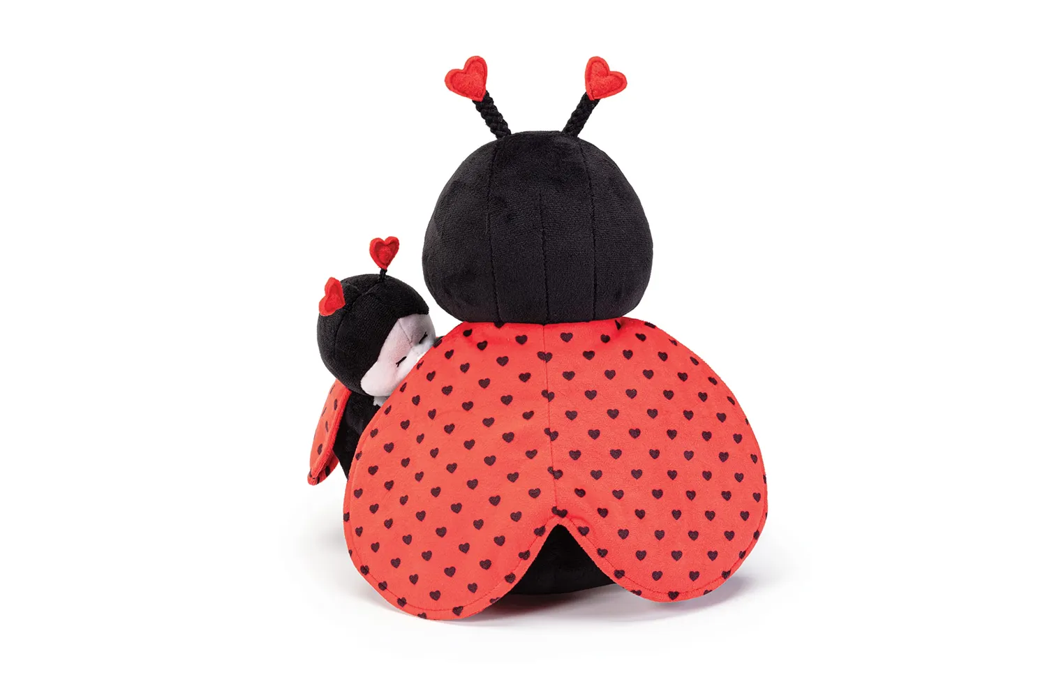Trudi 29830 Coeurs de Coccinelle peluche M