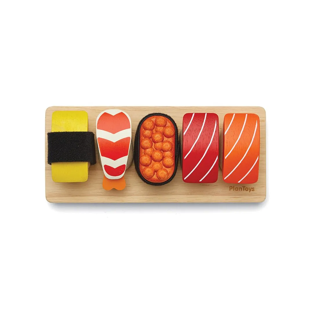 PlanToys Sushi Set dinette sushi bois dès 2 ans