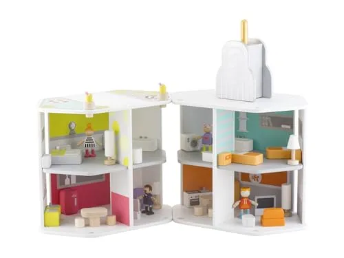 Sevi Tower 82988 maison poupée bois 2 modules