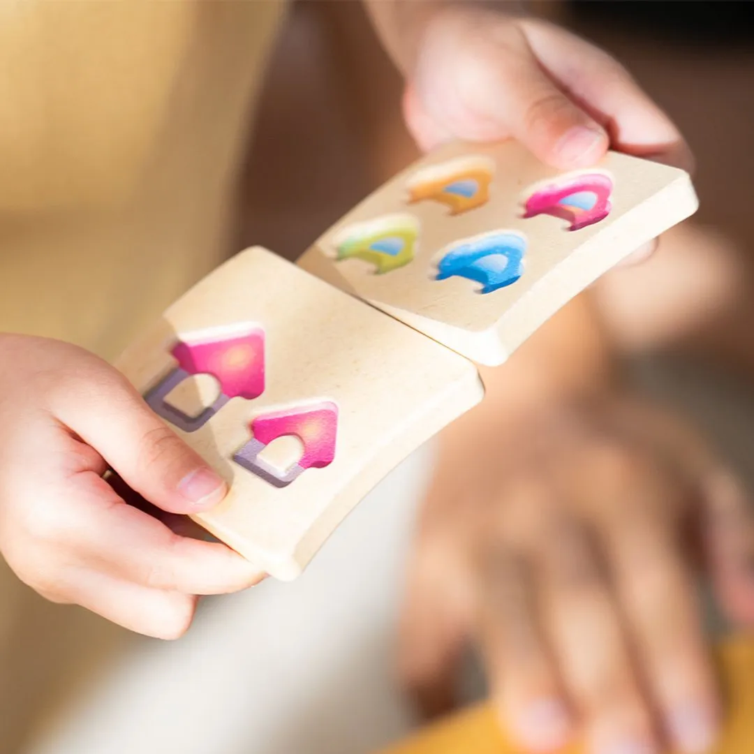 PlanToys Number 1-10 tuiles chiffres bois 20 pièces