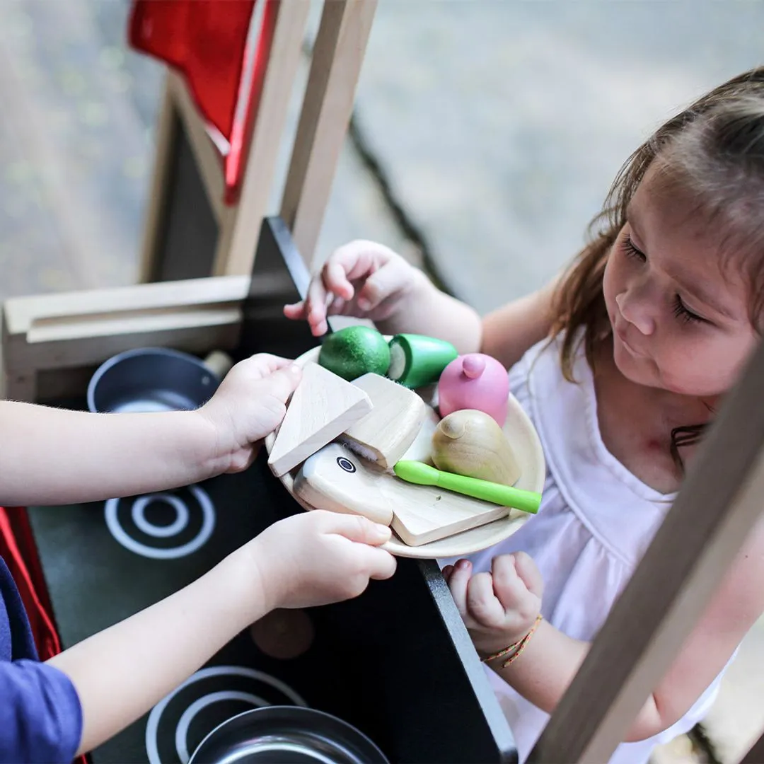 PlanToys Play Center centre de jeu théâtre 4 rideaux
