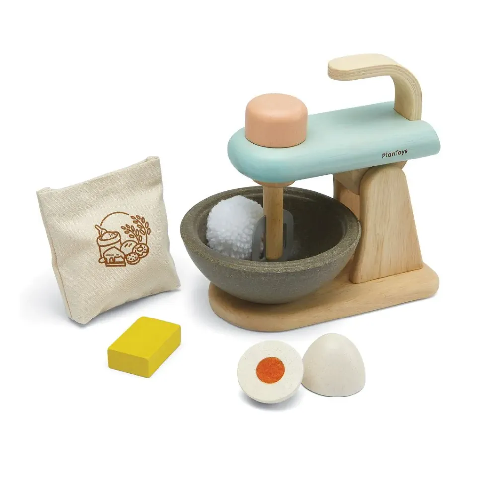PlanToys Stand Mixer robot pâtissier dinette bois