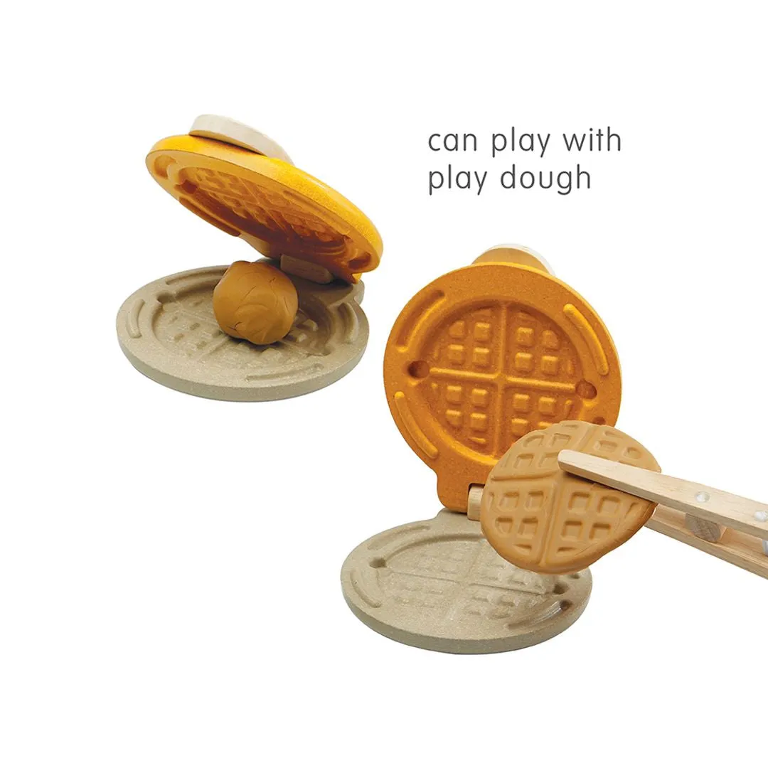 PlanToys Waffle Set dinette bois gaufres dès 2 ans