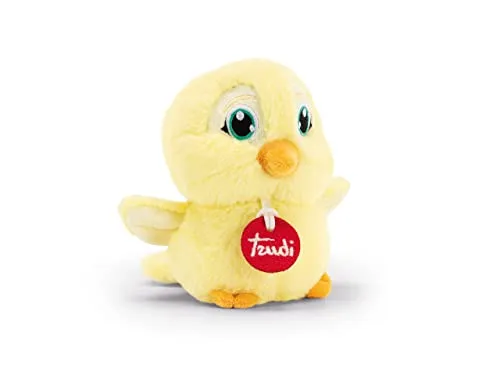 Trudi Friend 29157 peluche oiseau jaune XS 14 cm
