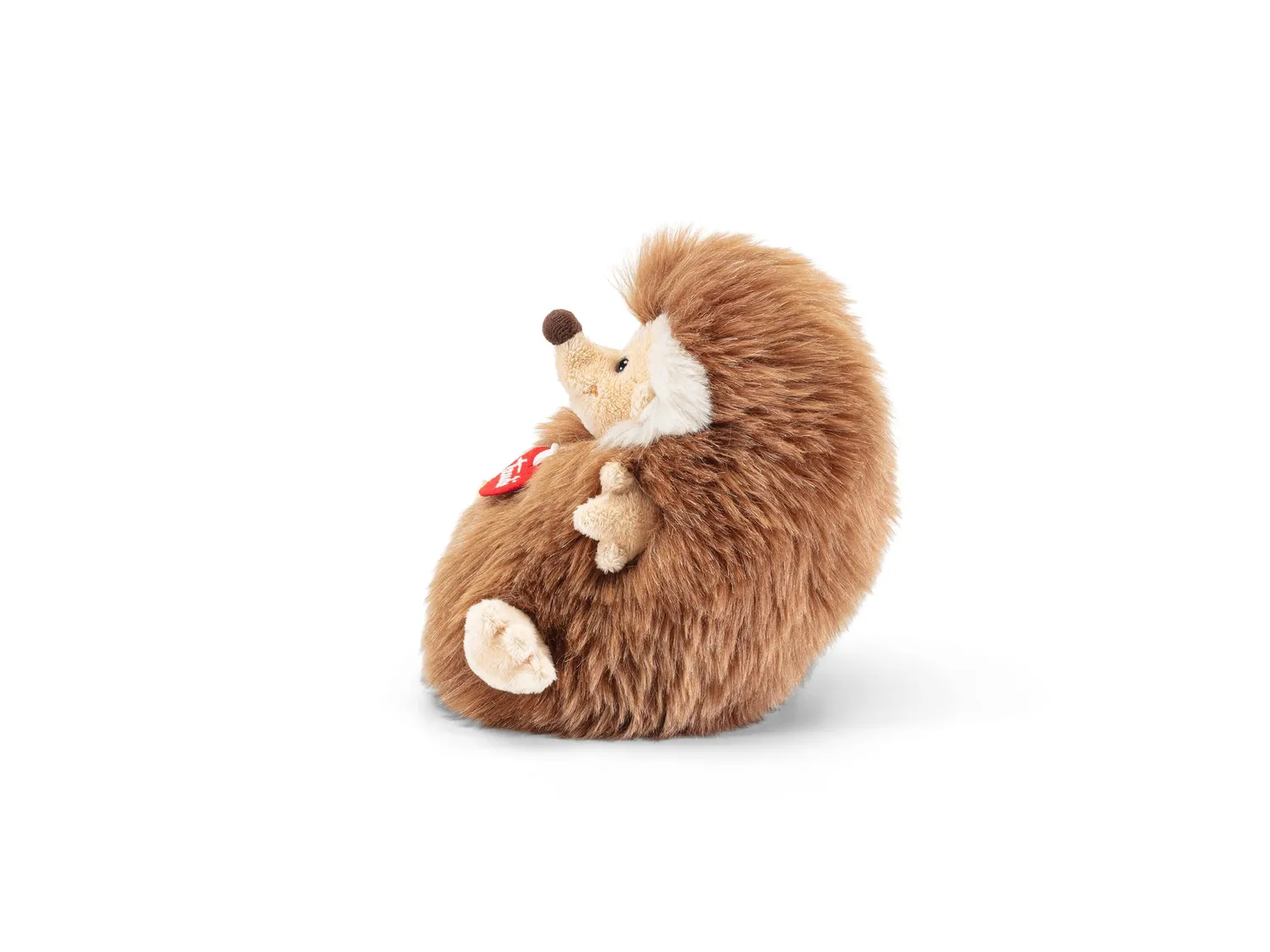 Trudi Fluffies TUD16000 peluche hérisson marron 18 cm poils longs