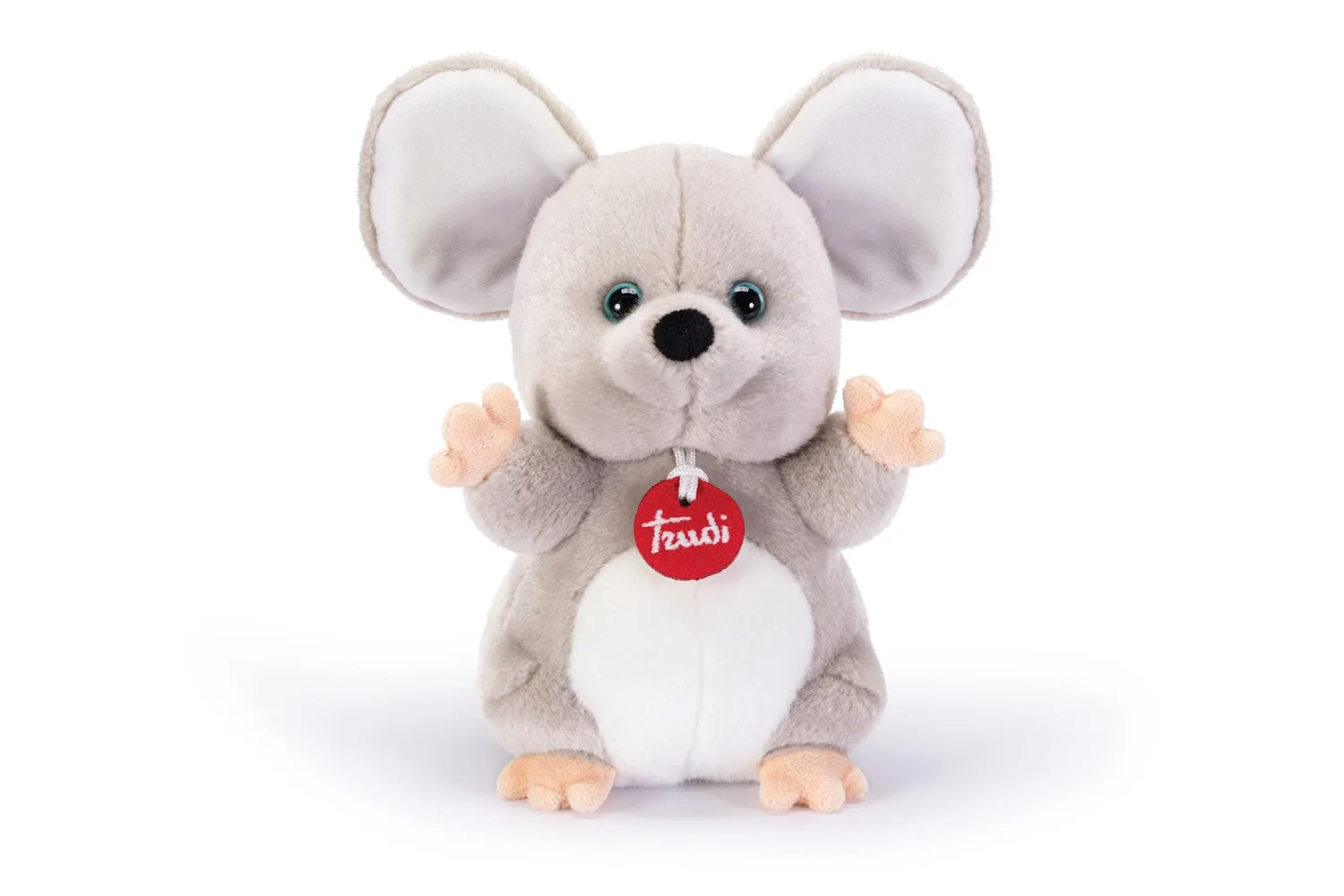 Trudi Classic 23563 peluche souris Martin S grise