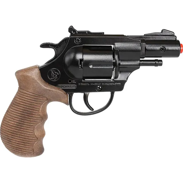 Gonher Police Revolver jouet 12 coups métal