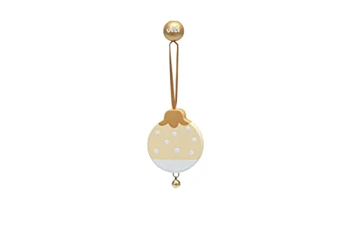 Sevi déco Noël bois blanches 3 pièces gui cœur