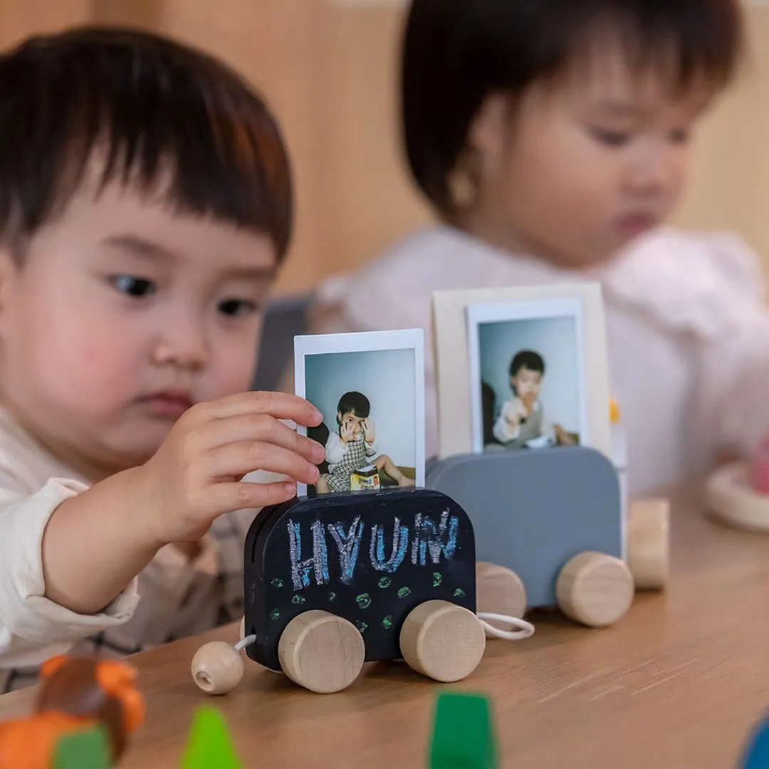 PlanToys Celebration Train petit train bois anniversaire