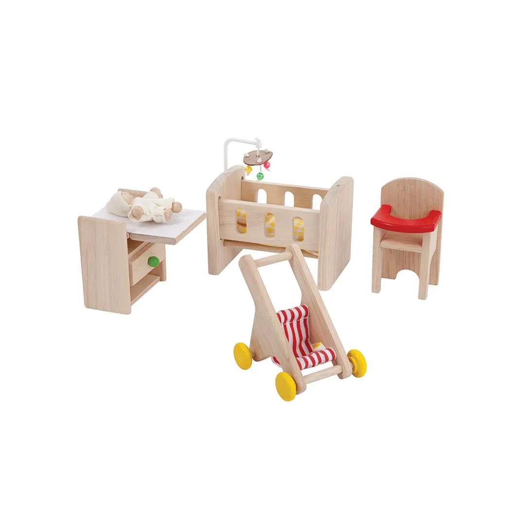 PlanToys Nursery meubles chambre bébé bois