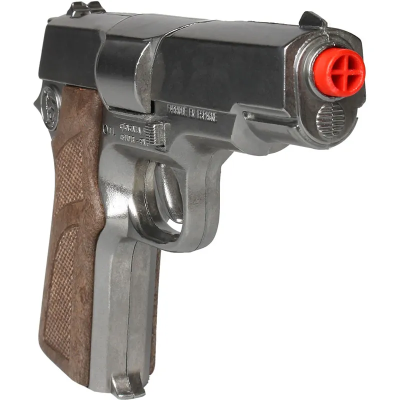 Gonher Police pistolet à amorces 8 coups métal