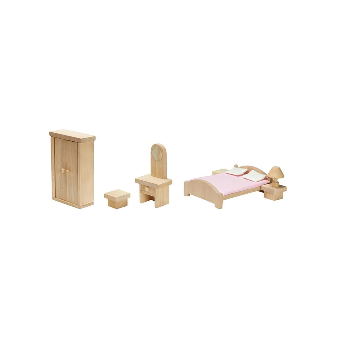 PlanToys Classic chambre meubles poupée 1:12