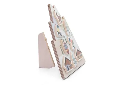 Sevi Nature 87858 puzzle encastrement bois nature