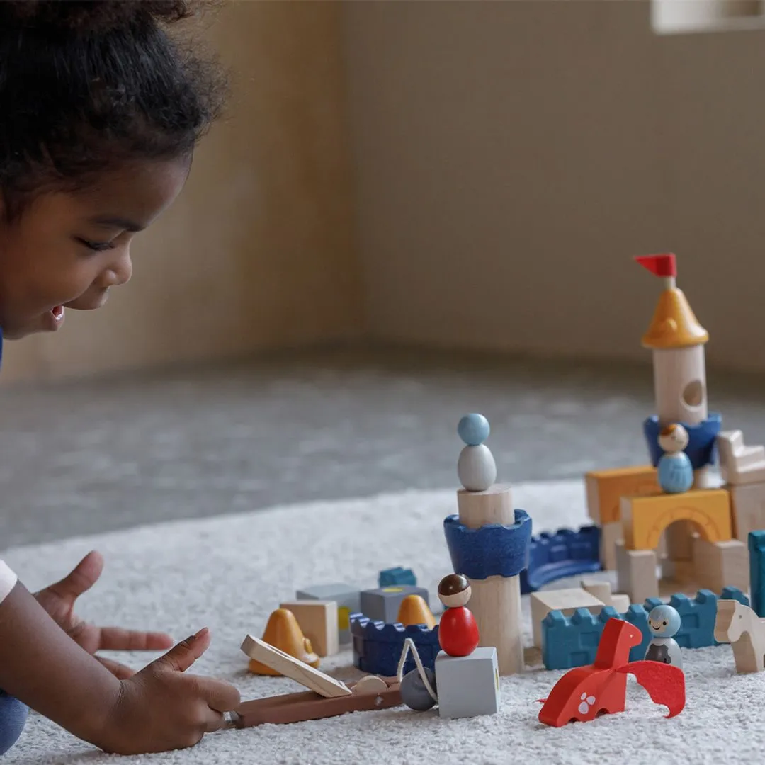 PlanToys Castle Blocks château construction 47 pièces
