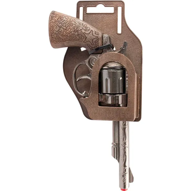 Gonher Cowboy revolver jouet 8 coups avec holster