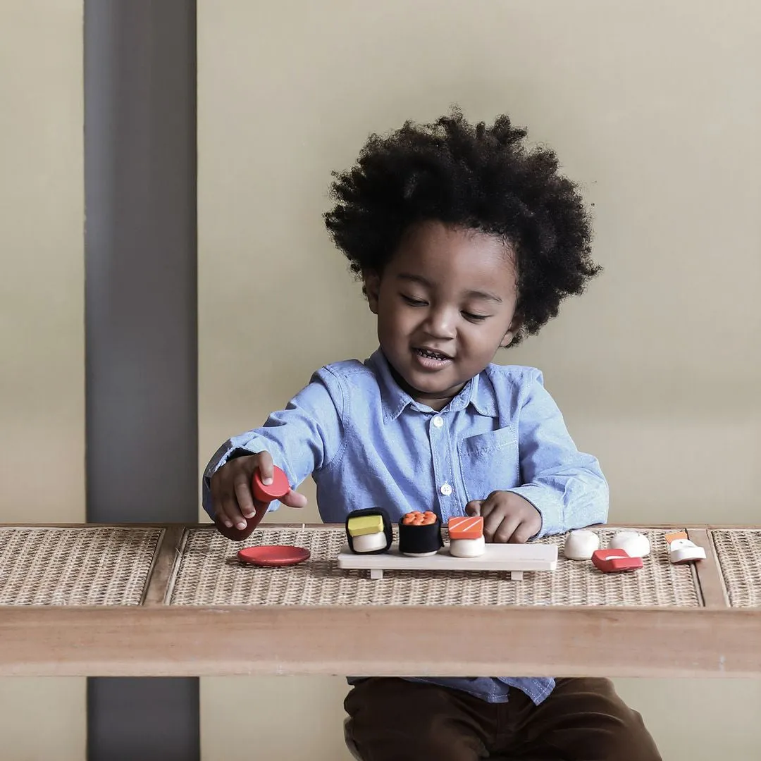 PlanToys Sushi Set dinette sushi bois dès 2 ans