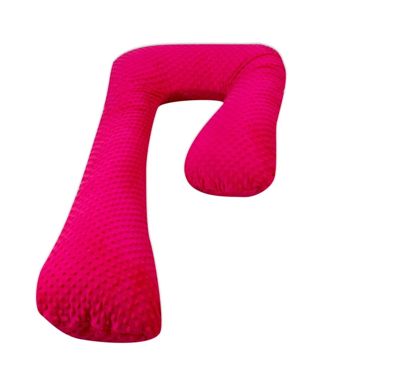 Velinda coussin maternité Minky forme 7 Rouge