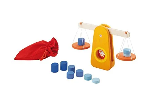 Sevi 82682 Balance jeu d’imitation bois 10 poids