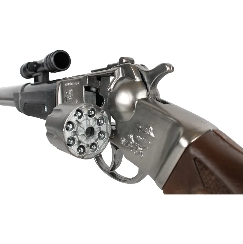Gonher Cowboy fusil à amorces 8 coups long