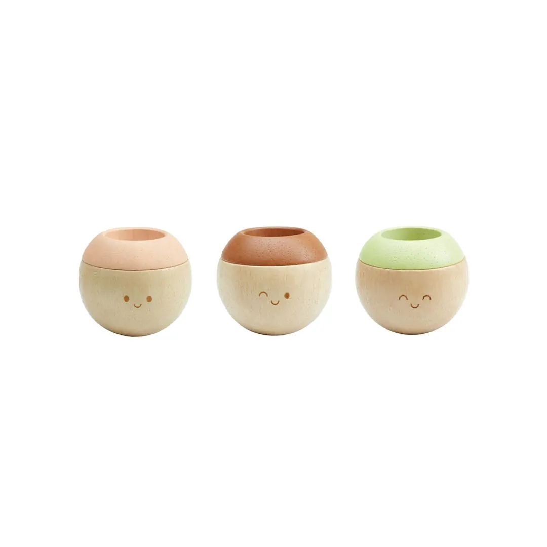 PlanToys Sensory Tumbling balles sensorielles rustic