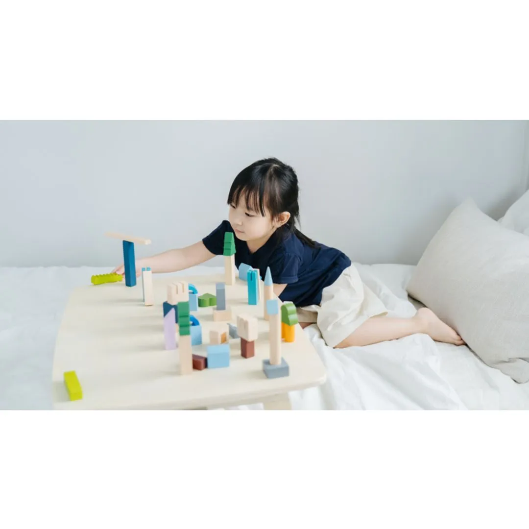 PlanToys Urban City Blocks 45 cubes construction ville