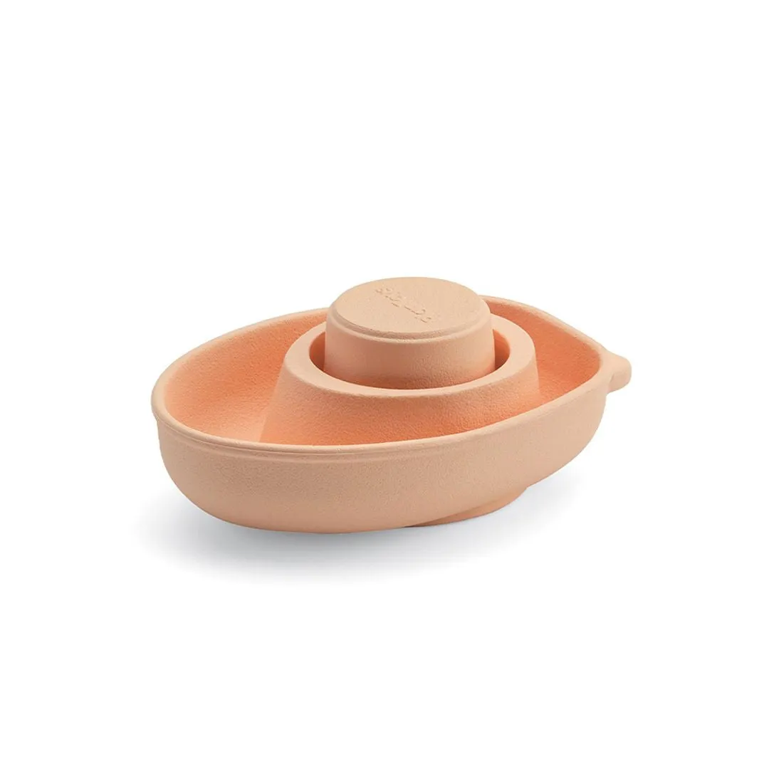 PlanToys Bateau Convertible bateau bain orange pastel