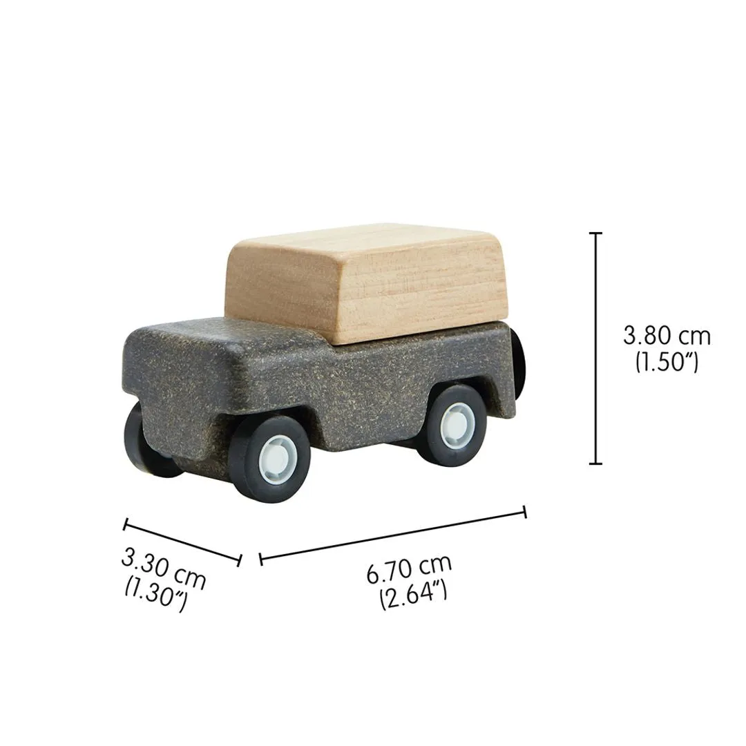 PlanToys Grey Wagon petite voiture bois dès 3 ans
