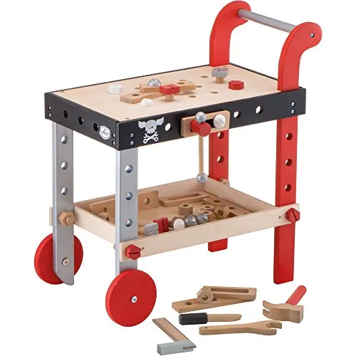 Sevi 82462 établi Rock jouet bois 48x50x26 cm