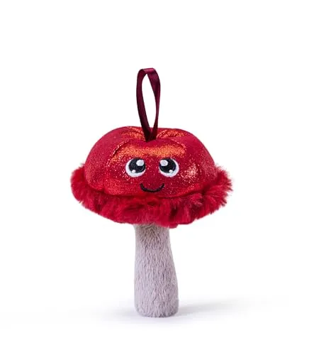 Trudi Sweet Christmas déco sapin champignon bordeaux XXS