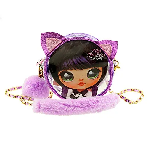 Na! Na! Na! Surprise Tuesday Meow sac maquillage paillettes