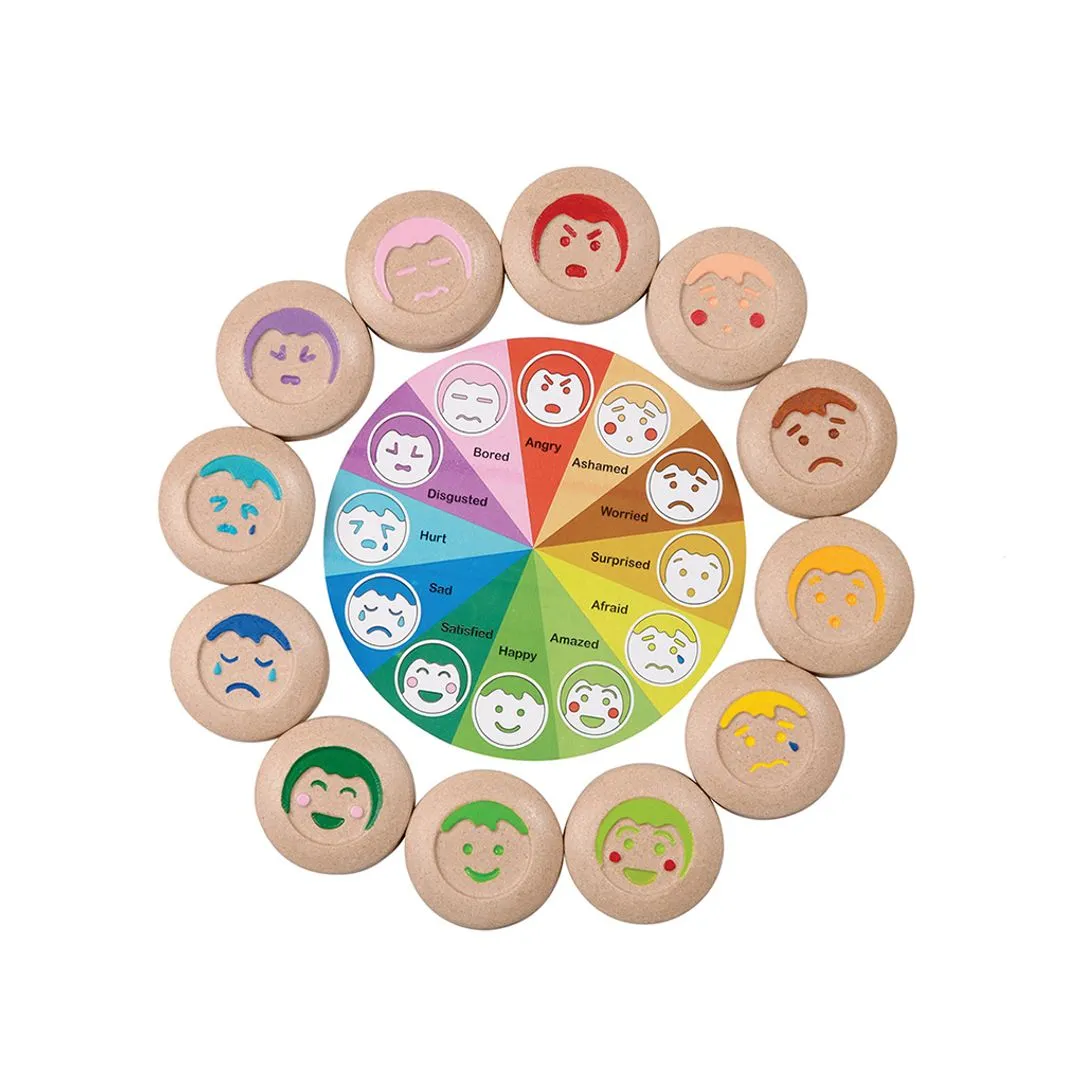 PlanToys My Mood Memo memo émotions bois