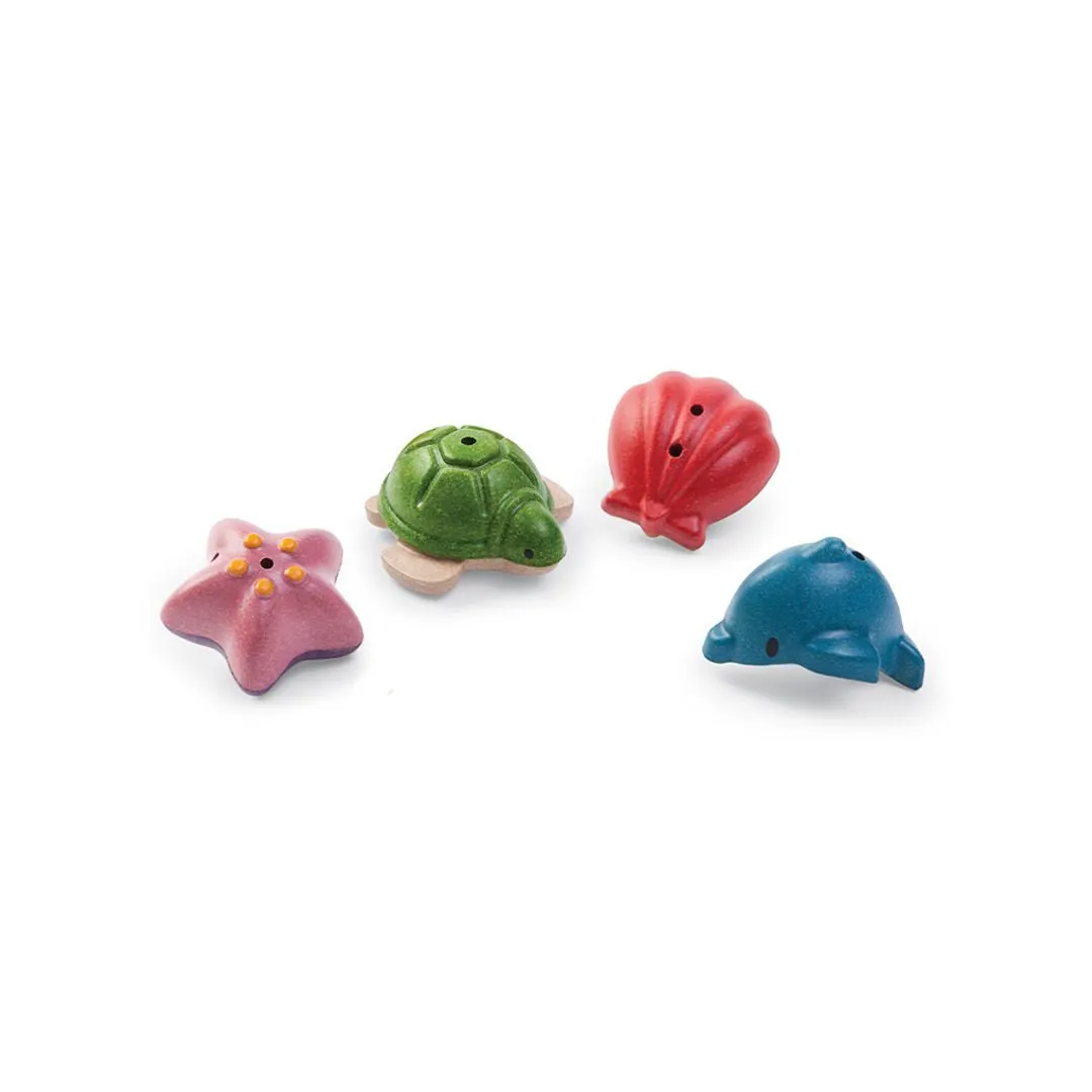 PlanToys Sea Life jeu de bain 4 animaux marins