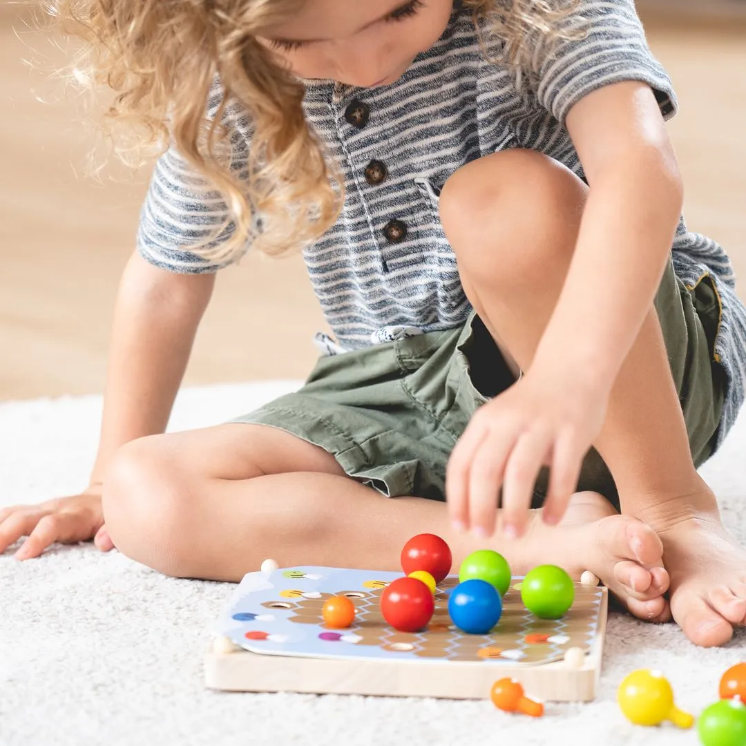 PlanToys Creative Peg Board tableau à picots dès 3 ans