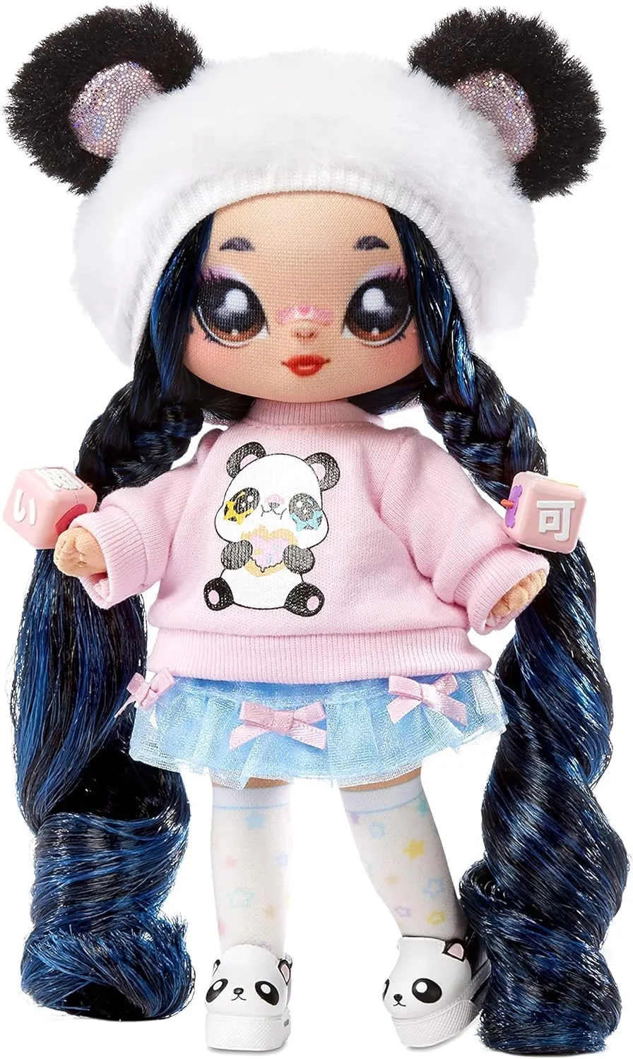 Na Na Na Surprise Family Panda poupées 3 pièces Winnie