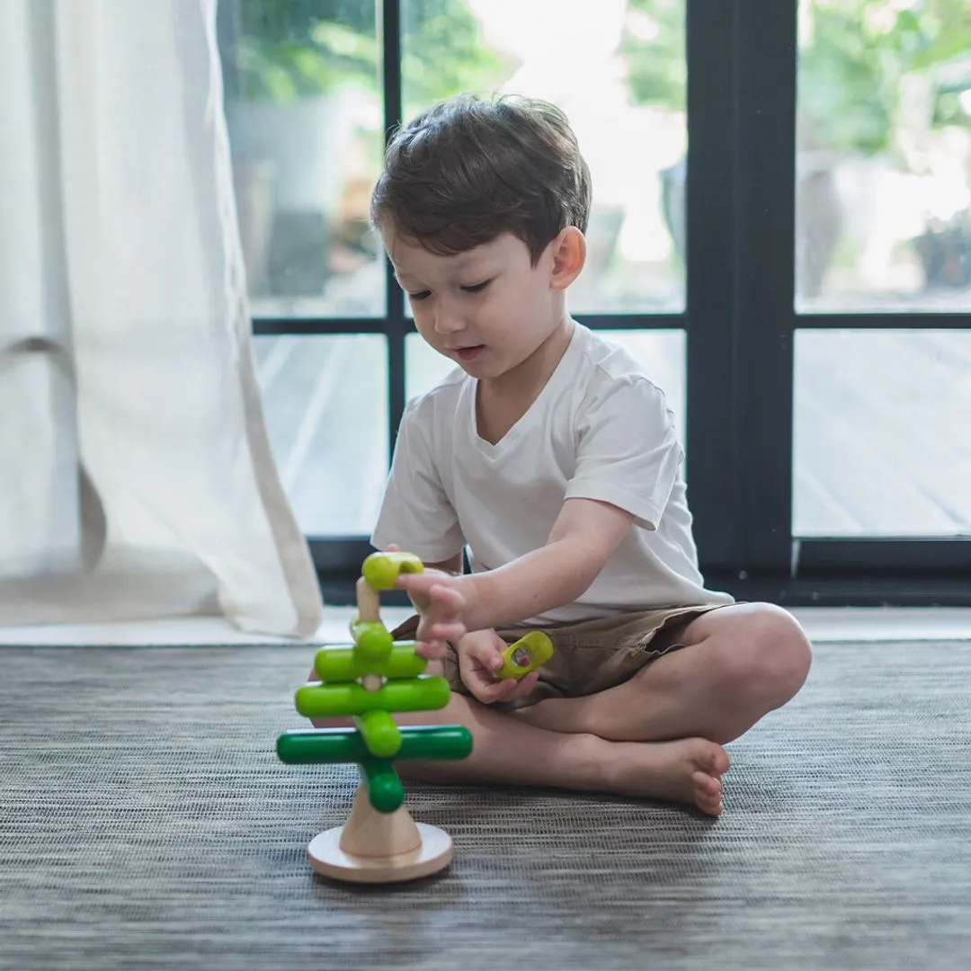 PlanToys Stacking Tree arbre à empiler bois