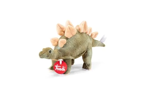 Trudi Triceratops 51183 peluche dinosaure XS 22 cm vert