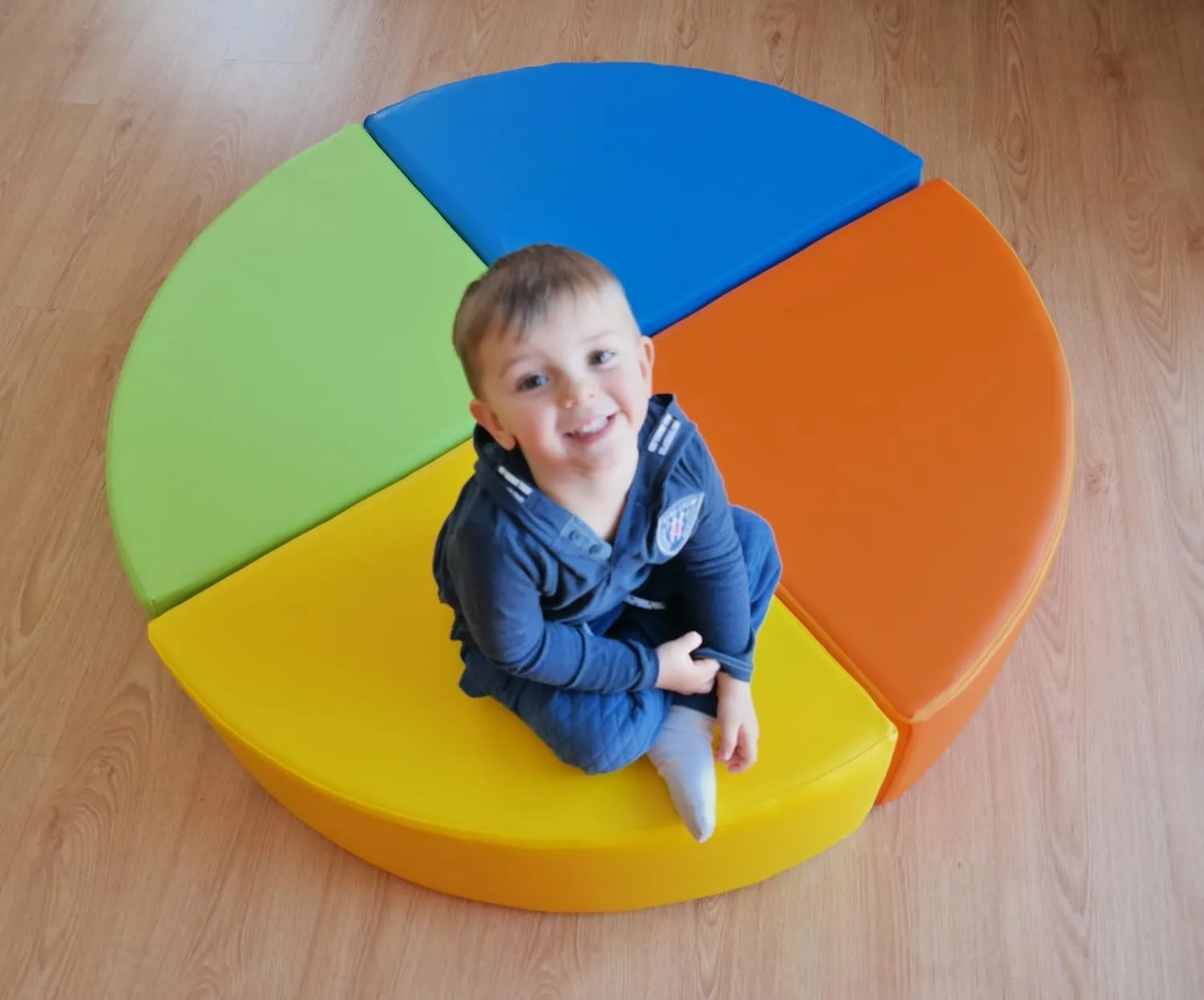 Velinda set 4 blocs mousse motricité multicolore