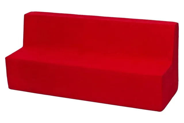 Velinda canapé enfant mousse rouge confort