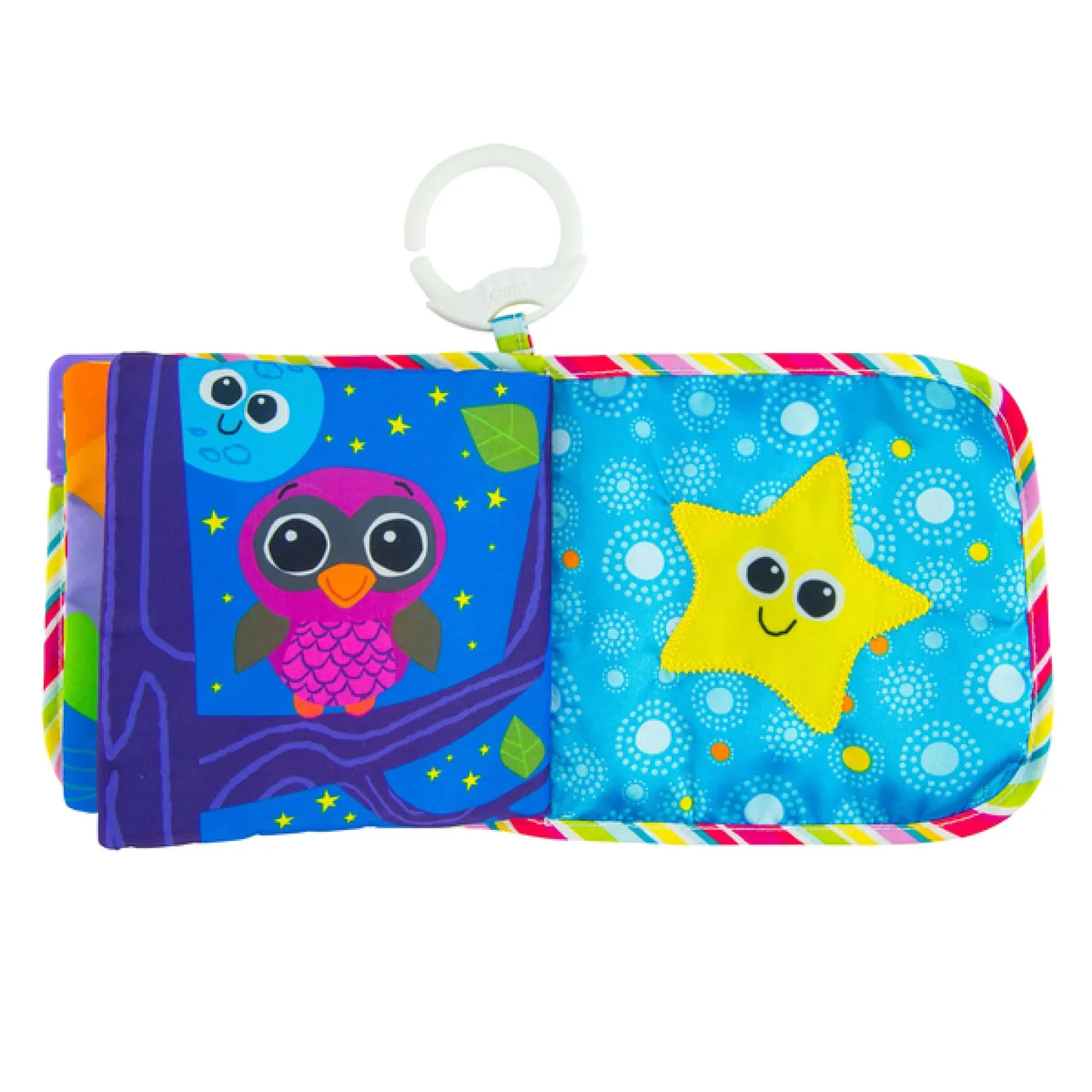 Tomy Lamaze Mes Amis livre en tissu bébé naissance Clip & Go