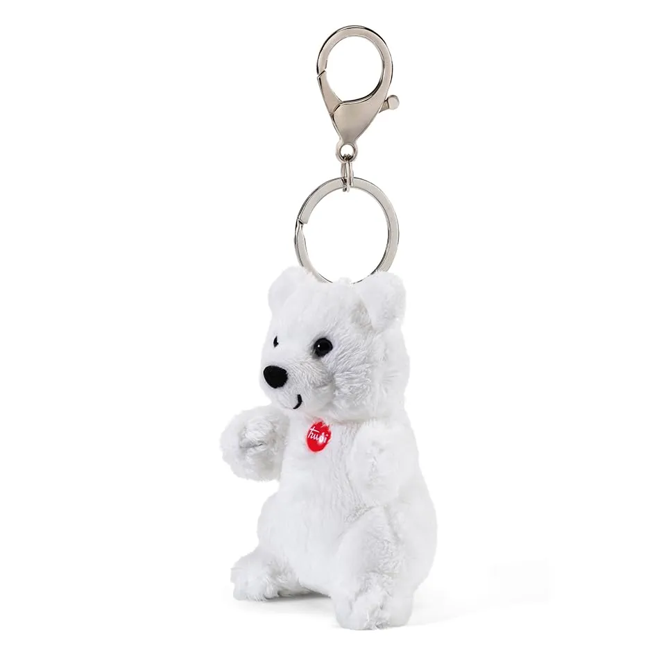 Trudi Sweet 51406 porte-clés peluche ours polaire XXS mini