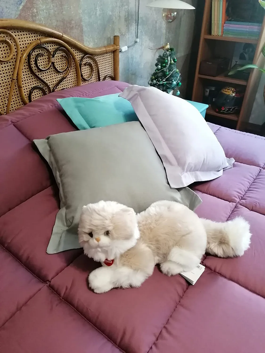 Trudi Classiques 21037 peluche chat Giada beige M 47 cm réaliste