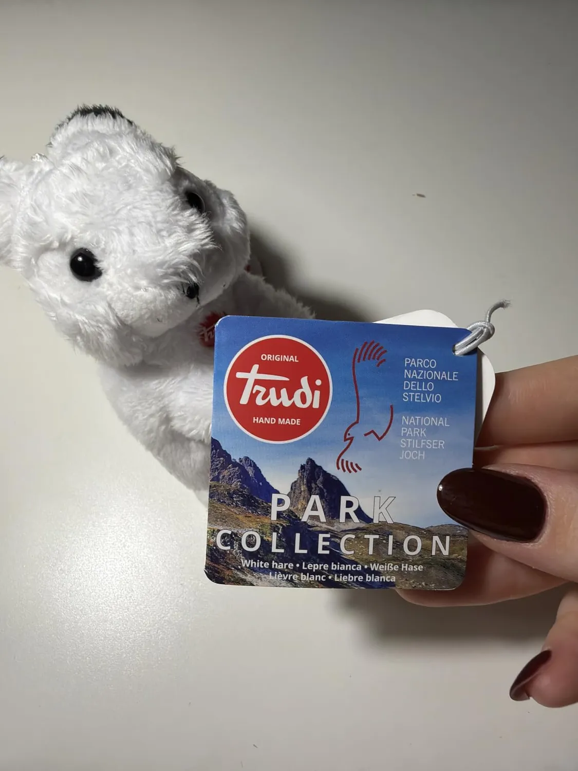 Trudi Sweet Collection 55488 peluche lama XXS porte-clés