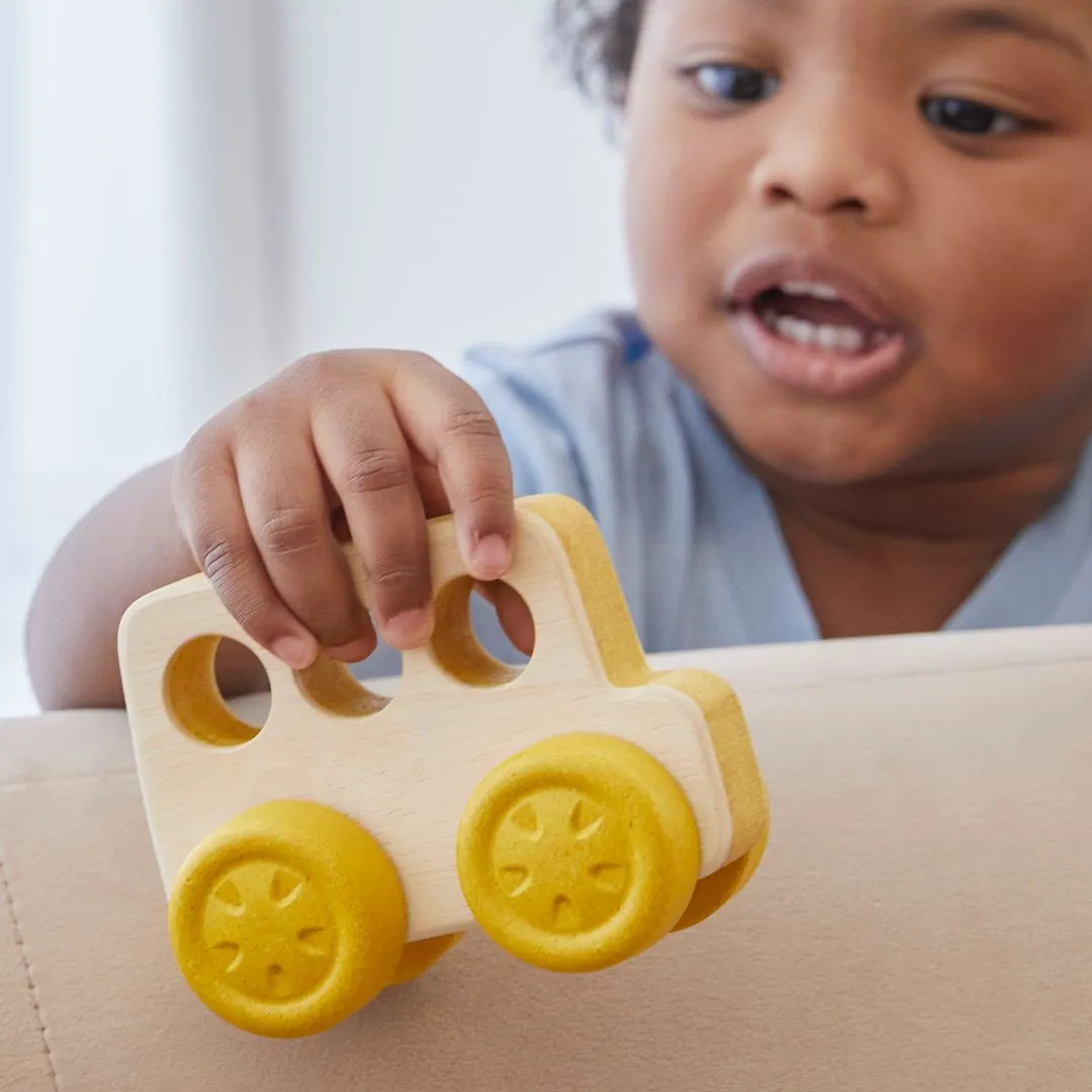 PlanToys Timber Trail Bus petit bus bébé bois