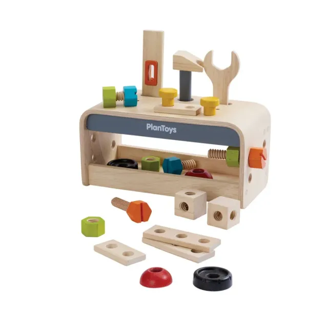 PlanToys Little Tool Bench établi jouet bois 3 ans