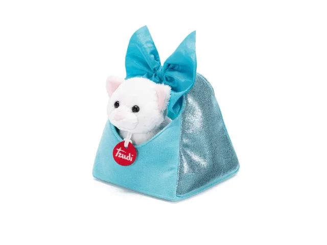 Trudi 29622 Chat sac ruban peluche XS