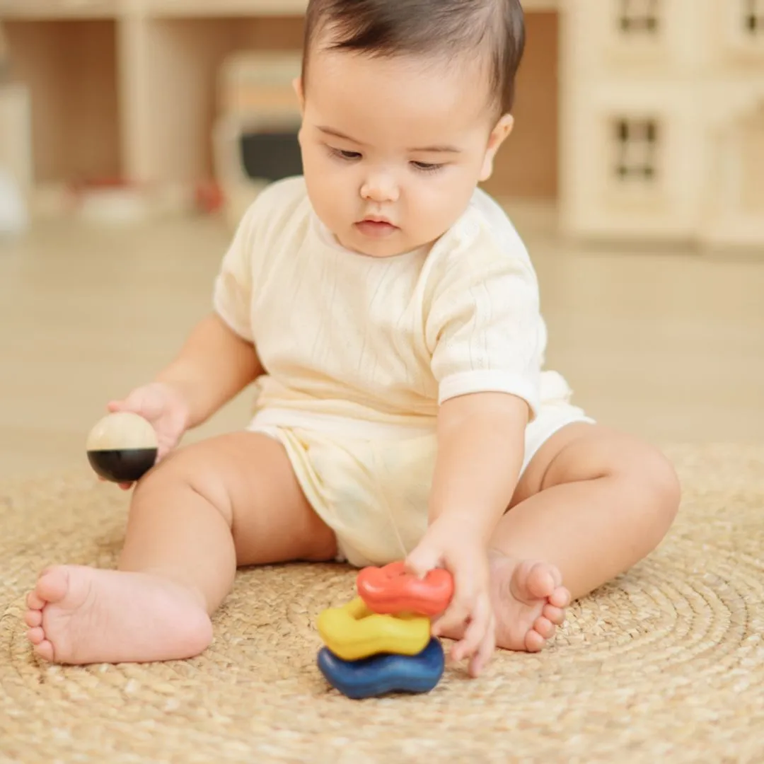 PlanToys Ball & Wave Stacker empileur dès 5 mois