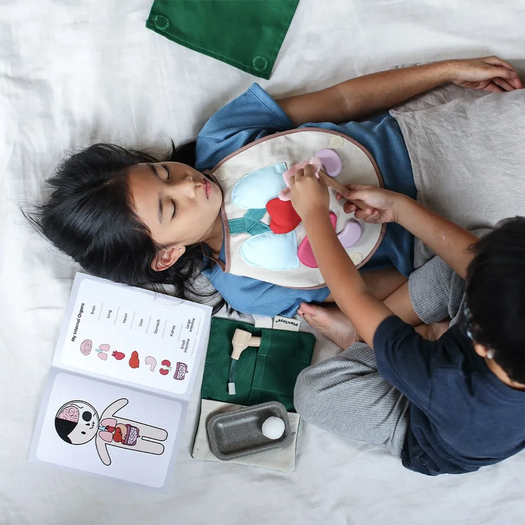 PlanToys Surgeon Set mallette chirurgien tissu